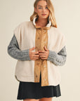 The Abby Oversized Sherpa Vest