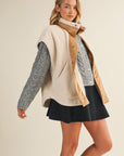 The Abby Oversized Sherpa Vest