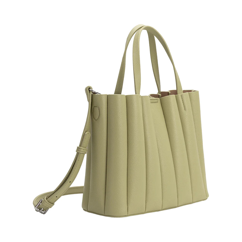 The Adela Vegan Leather Tote Bag