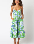 The Alessia Floral Midi Dress