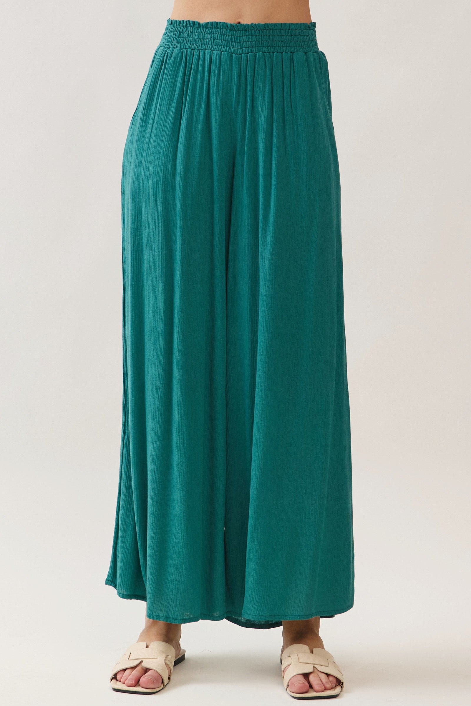 The Amara Balsam Smocked Pants