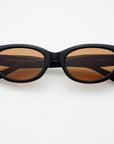 The Ameli Black Acetate Cat Eye Sunglasses