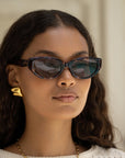 The Ameli Tortoise Acetate Cat Eye Sunglasses