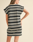 The Andie Striped T Shirt Dress