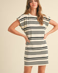 The Andie Striped T Shirt Dress