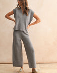 The Anna Lounge Sweater Top + Pant Set - Sold Separately