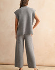 The Anna Lounge Sweater Top + Pant Set - Sold Separately
