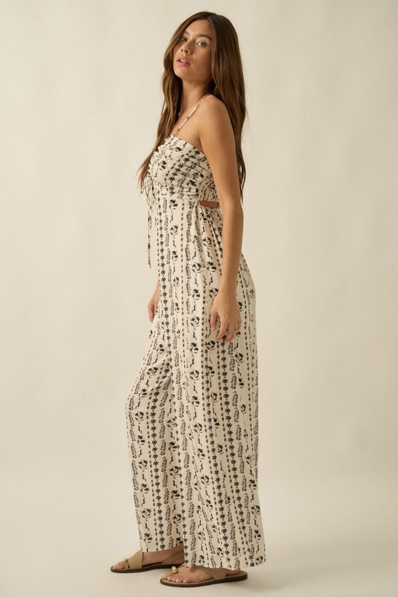 The Arlette Floral Jumpsuit