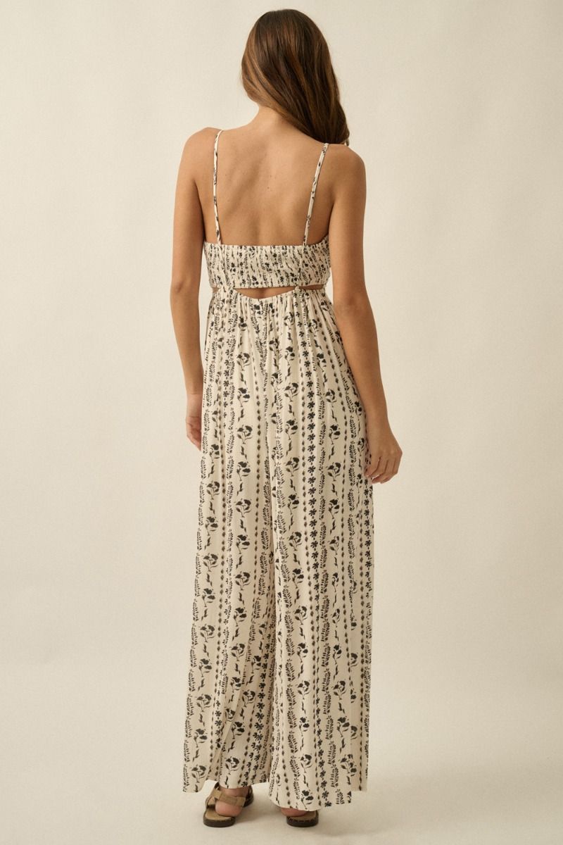 The Arlette Floral Jumpsuit