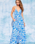 The Asha Hawaiian Maxi Dress