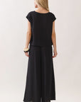The Asha Black Top + Pant Set - Sold Separately