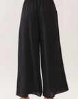 The Asha Black Top + Pant Set - Sold Separately