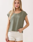 The Asha Olivine Top + Pant Set - Sold Separately