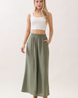 The Asha Olivine Top + Pant Set - Sold Separately