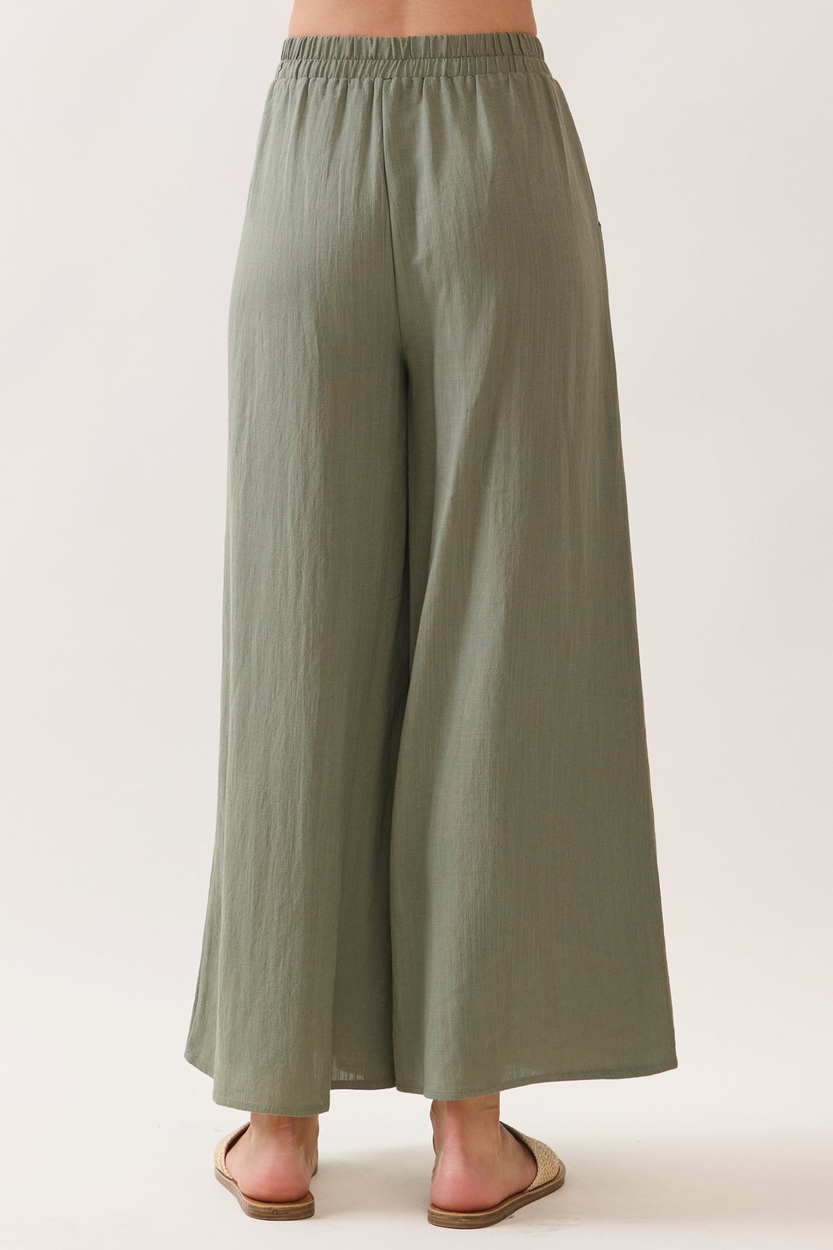 The Asha Olivine Top + Pant Set - Sold Separately