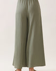 The Asha Olivine Top + Pant Set - Sold Separately