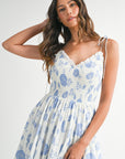 The Aurelia Floral Smocked Midi Dress