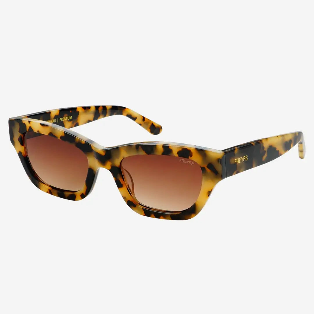 The Aurora Milky Tortoise Acetate Cat Eye Sunglasses