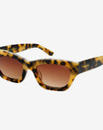 The Aurora Milky Tortoise Acetate Cat Eye Sunglasses