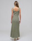 The Ava Striped Long Dress