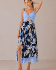The Cressida Lace Cutout Midi Dress