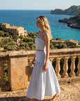 The Quilla Striped Top + Skirt Set - Sold Separately