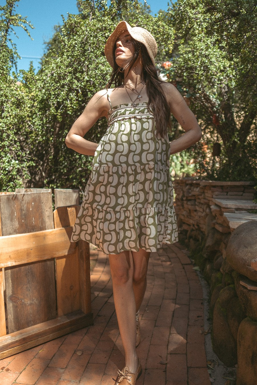 The Blythe Mini Open Back Dress – Thread + Seed