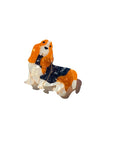 The Hand-Painted Basset Hound Claw Clip