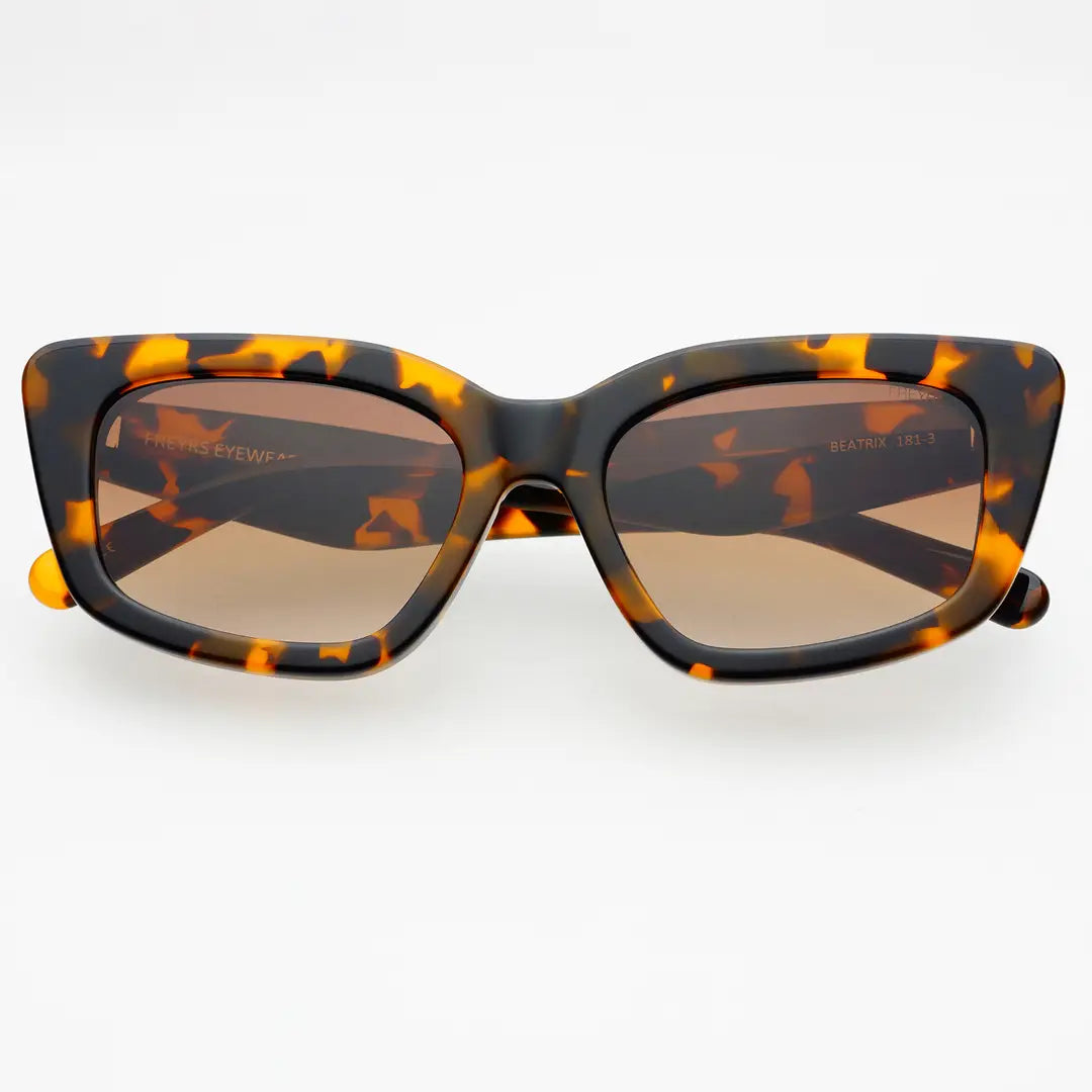 The Beatrix Tortoise Acetate Cat Eye Sunglasses