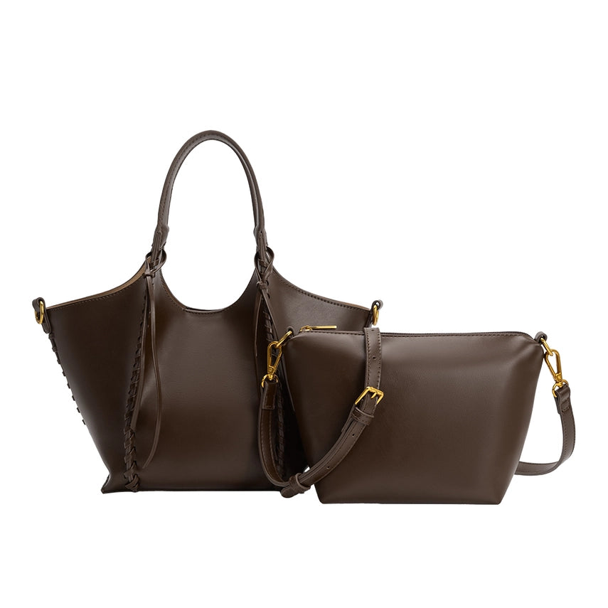 The Belinda Vegan Leather Tote Bag
