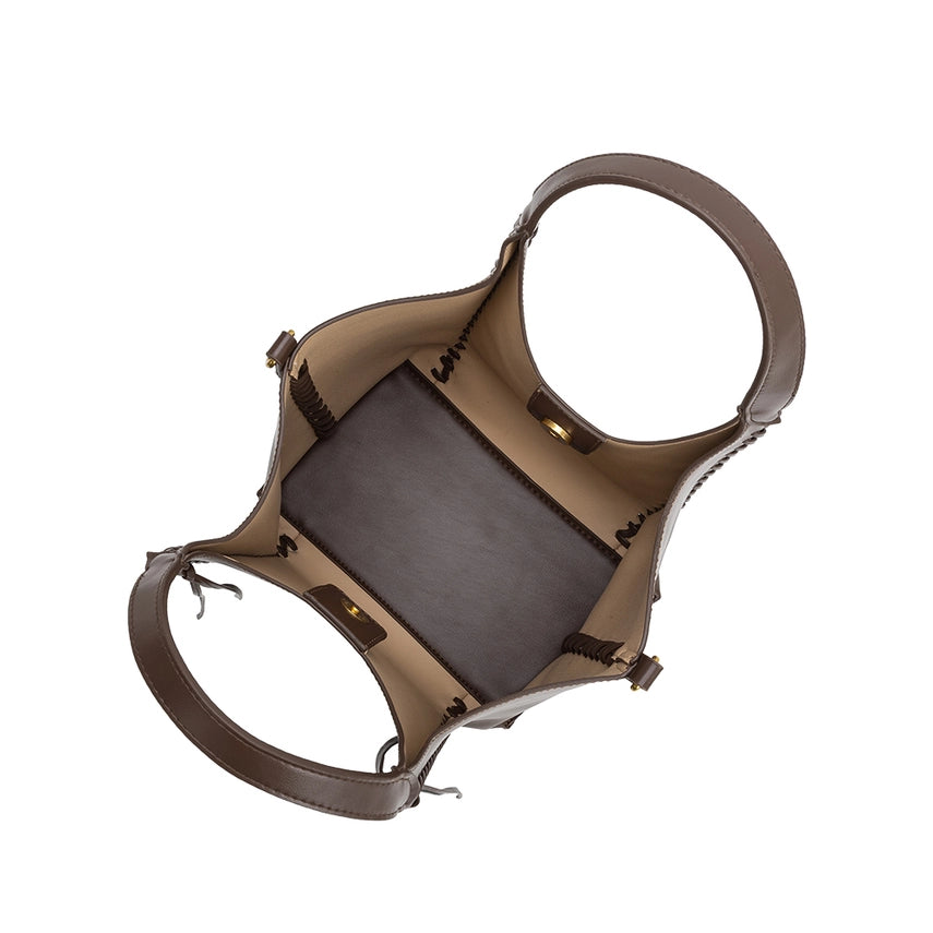 The Belinda Vegan Leather Tote Bag