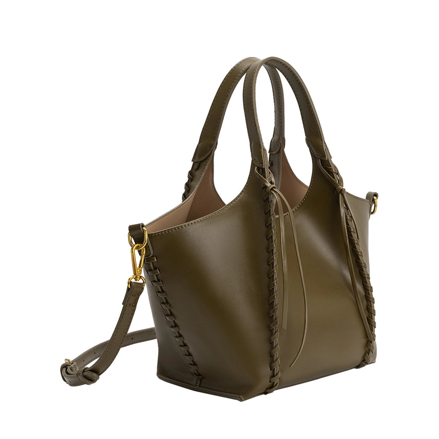 The Belinda Vegan Leather Tote Bag