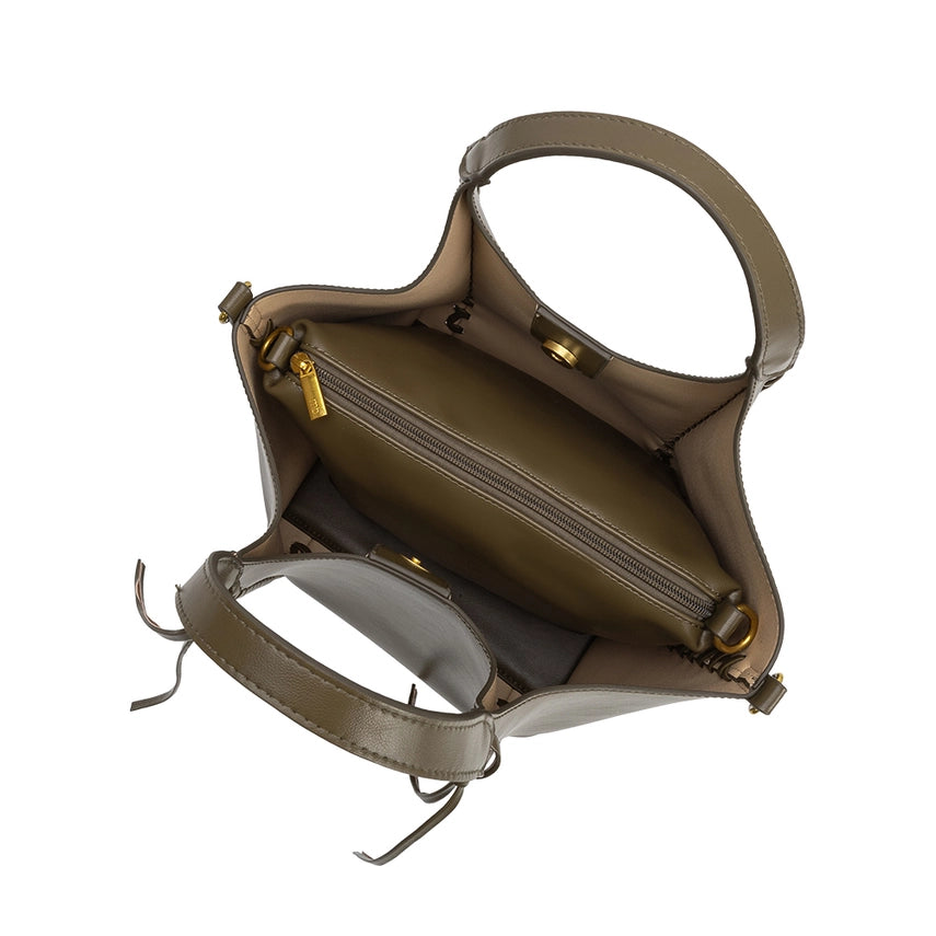 The Belinda Vegan Leather Tote Bag