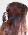 The Hand-Painted Bernese Mountain Claw Clip