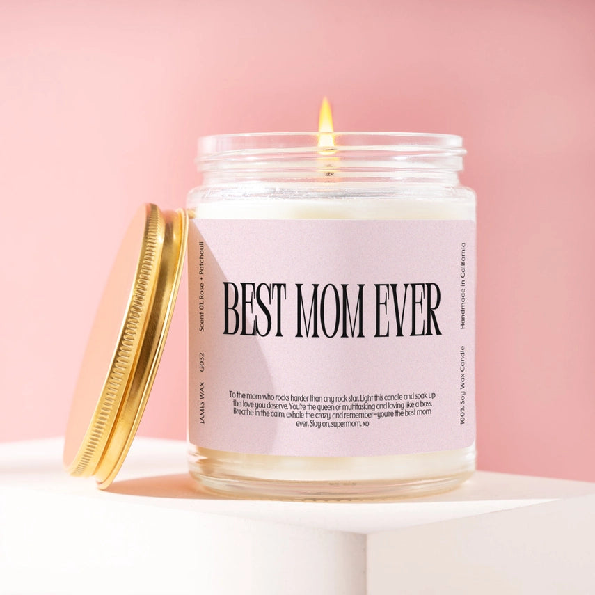 The Best Mom Ever Candle by James Wax