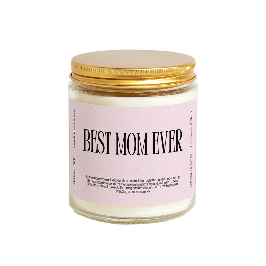 The Best Mom Ever Candle by James Wax