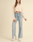 The Betty Cream Cropped Sweater