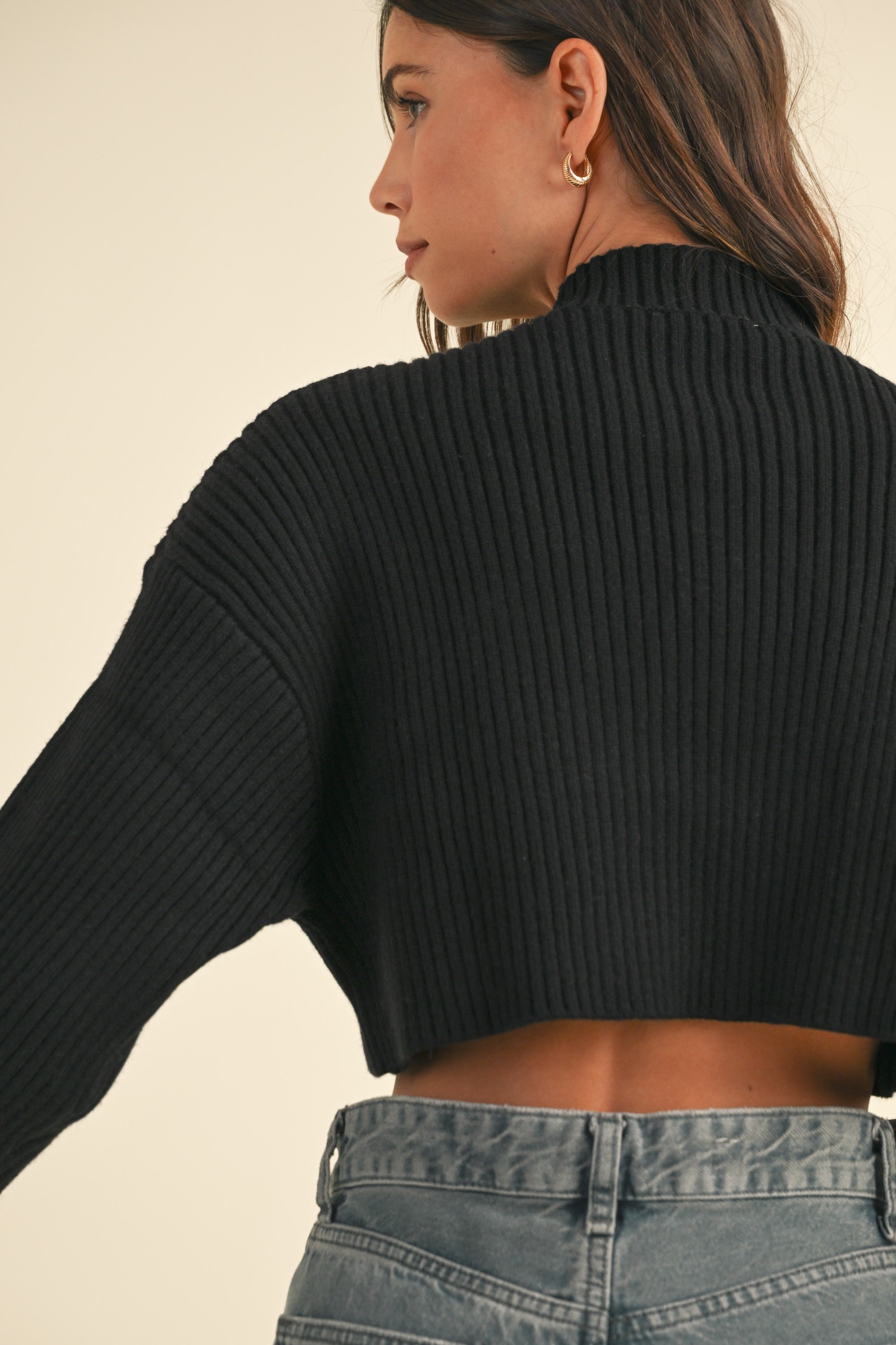 The Betty Cropped Sweater