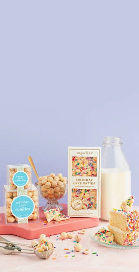 The Birthday Cake Batter White Chocolate Bar by Sugarfina – Thread + Seed