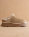 The Brandi Vegan Suede Mule Slippers