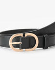 The Brianne D-Ring Vegan Leather Belt