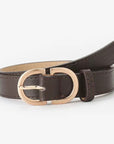 The Brianne D-Ring Vegan Leather Belt