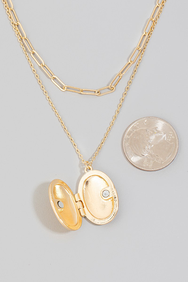 The Brass Butterfly Locket – Thread + Seed