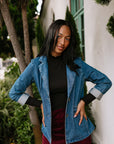 The Delia Denim Blazer