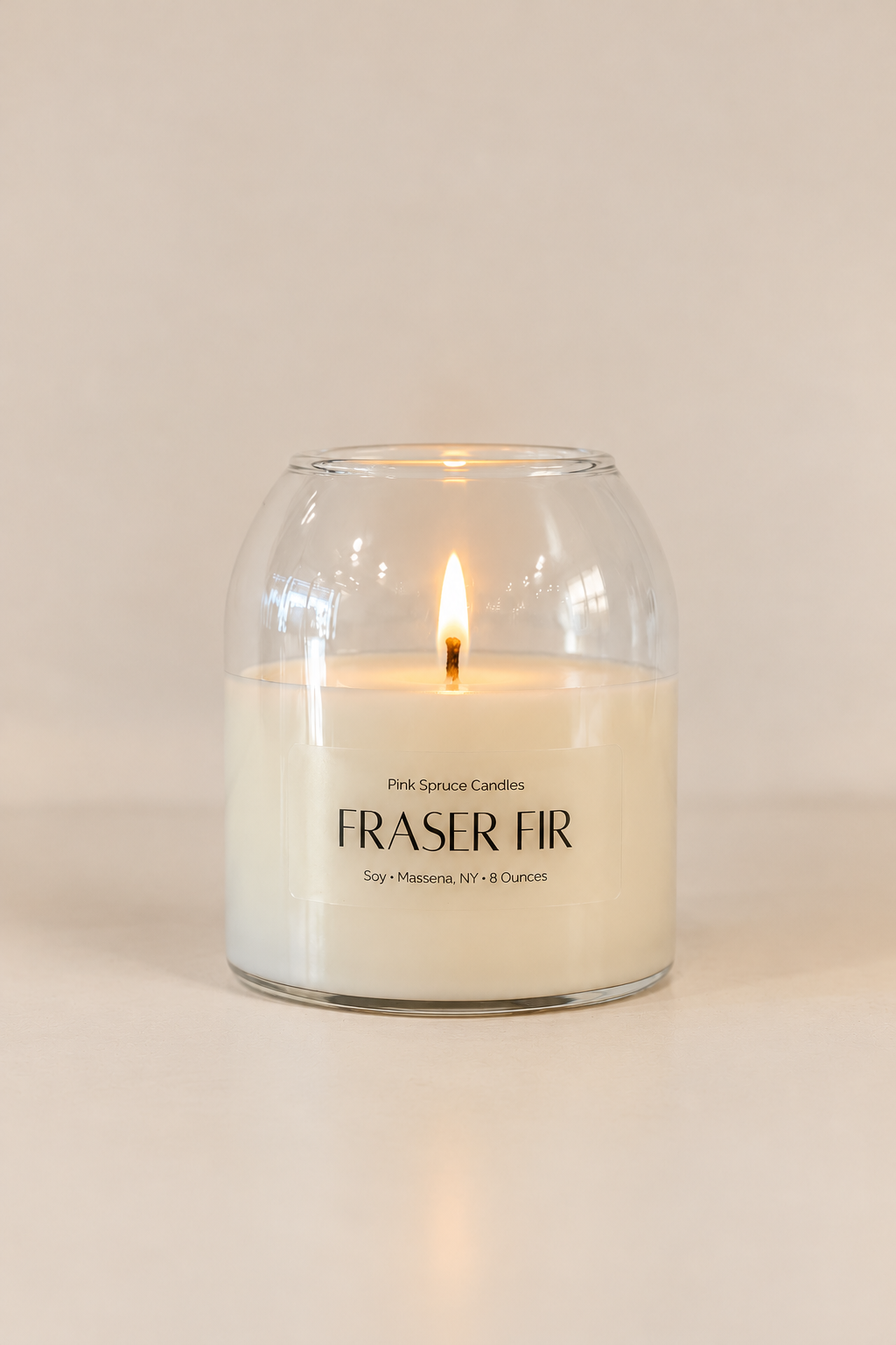 The Fraser Fir Cork Top Lid Candle