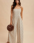 The Cadence Polka Dot Jumpsuit