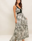 The Calandra Tropical Maxi Dress