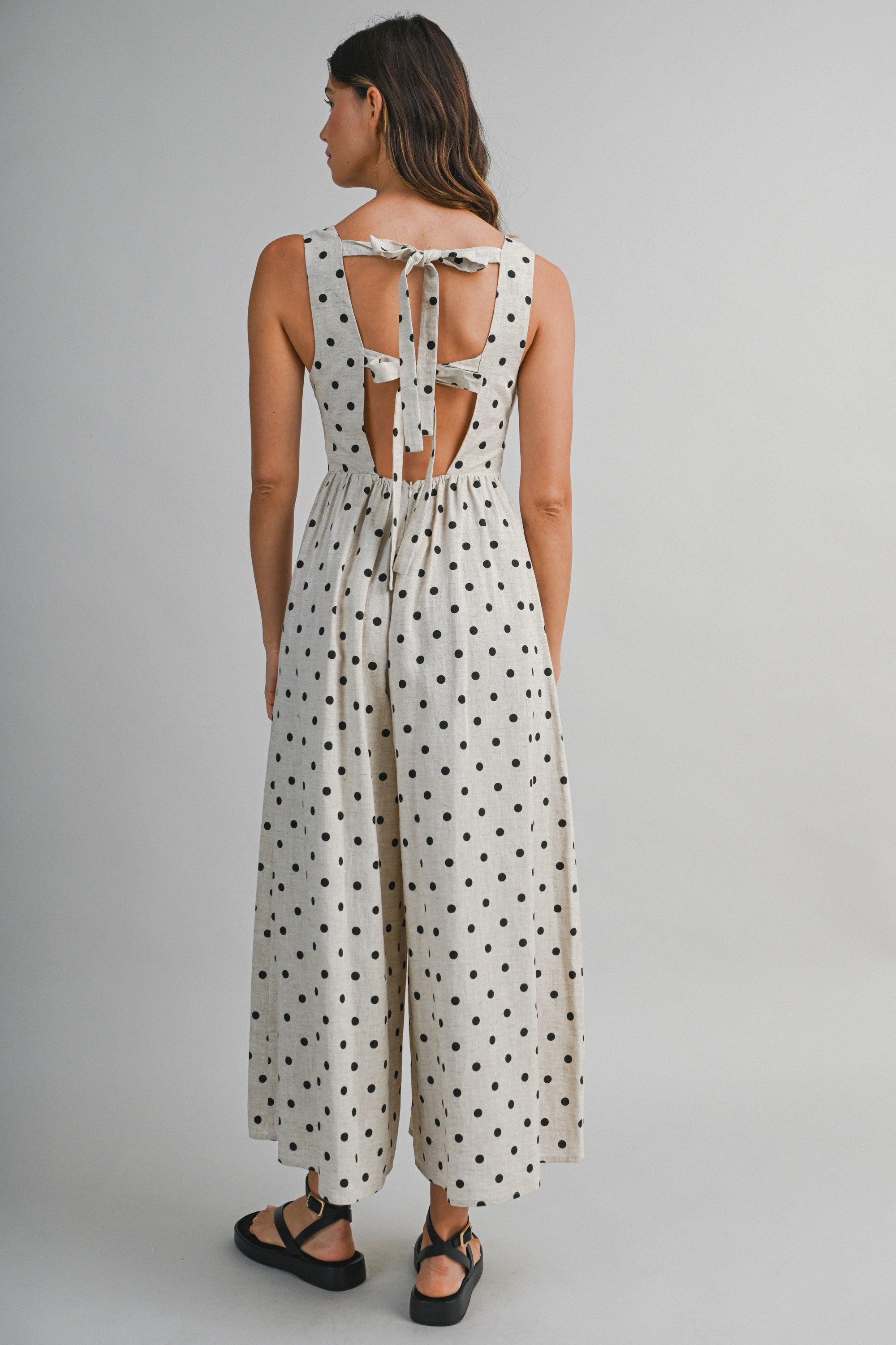 The Calliope Polka Dot Jumpsuit