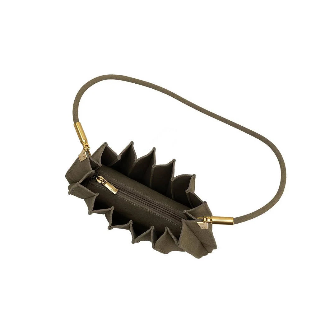 The Carrie Vegan Suede Shoulder Bag