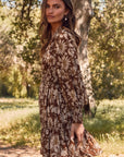 The Cassia Floral Smocked Mini Dress